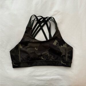 Lululemon Camo Sports Bra
